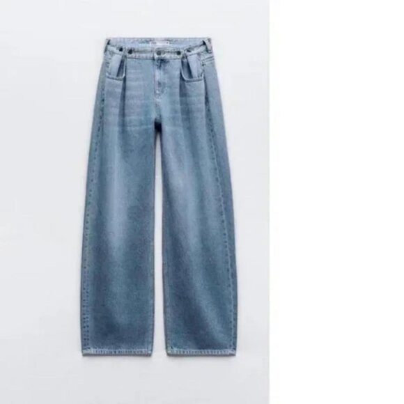 ZARA LOOSE FIT WIDE LEG Z1975 JEANS